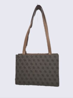 Dooney and Bourke East/West Structured Signature Monogram shoulder bag